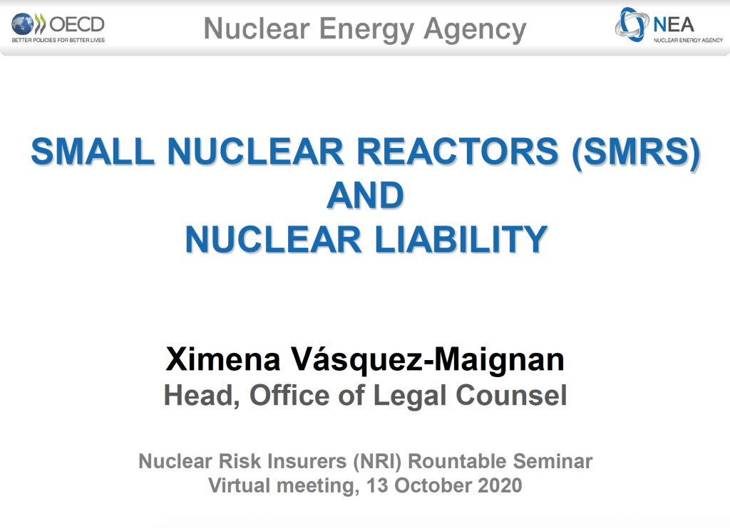 SMRs and Nuclear Liability